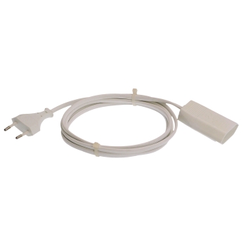 Produžni kabel euro 2m bijeli 50101
