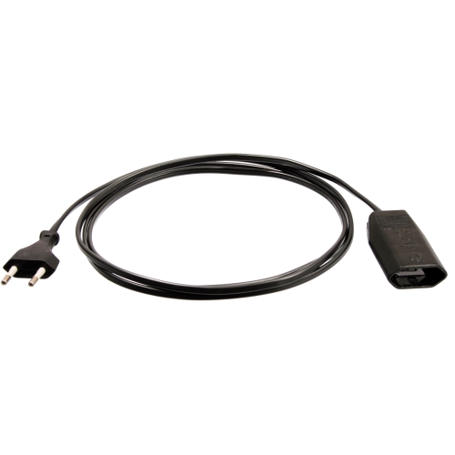 Produžni kabel euro 3m crni 50132