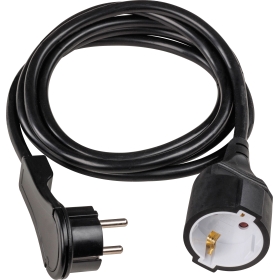 Produžni kabel 2m crni 50212