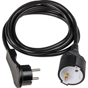 Produžni kabel 2m crni 50212