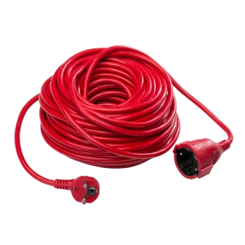 Produžni kabel 50m crveni 60359