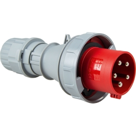 CEE utikač 400V/63A crveni 60423