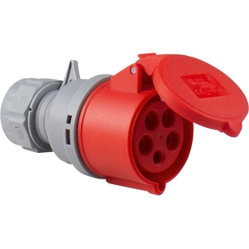 CEE utičnica 400V/32A crvena 60427