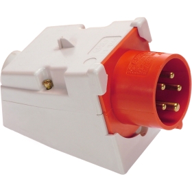 CEE utikač zidni 400V/32A 60436