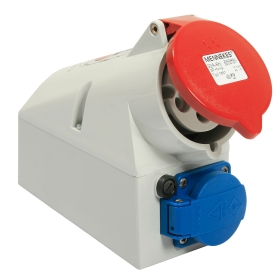 CEE utičnica zidna kombinirana 400V/32A 60438