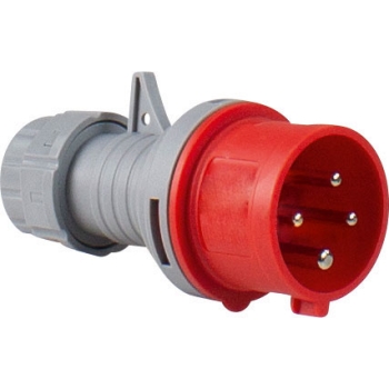 CEE utikač 400V/16A crveni 60570
