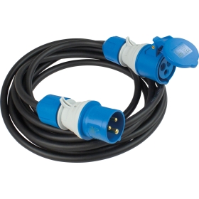 Produžni kabel CEE 5m crni 61401
