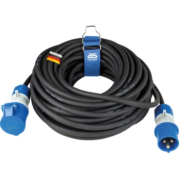 Produžni kabel CEE 25m crni 61409