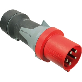 CEE utikač 400V/63A crveni 61423