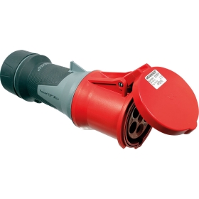 CEE utičnica 400V/63A crvena 61428