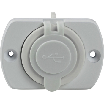 USB 2-smjerna utičnica za kamp prikolicu bijela 61464