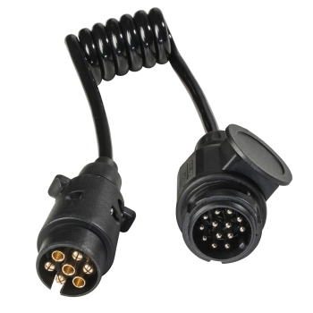 Adapter za kamp prikolicu 1m crni 61475