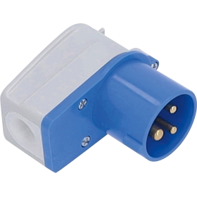 CEE kutni utikač 230V/16A/3pin plavi 61481