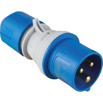 CEE utikač 230V/16A, plavi powerlight 61486