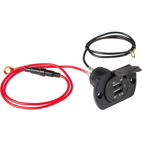 USB 2-smjerna utičnica za prikolicu crna 61499