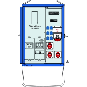 Razvodni ormar AVE 2 44kVA 61832