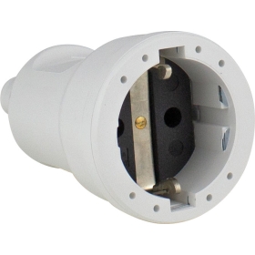 Utičnica PVC bijela 62224