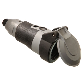Utičnica SCHUKO ultra II sivo crna 62242
