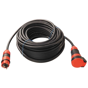 Produžni kabel SCHUKO 50m crni 62254