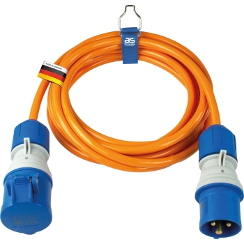 Produžni kabel CEE 5m narančasti 62431