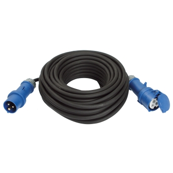 Produžni kabel CEE produžetak 5m crni 63280
