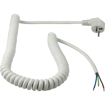 Priključni spiralni kabel proširiv do 4m bijeli 70427