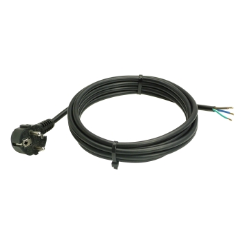 Priključni kabel 10m crni 70808