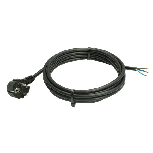 Priključni kabel 10m crni 70808