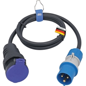 Produžni kabel CEE 1,5 m crni CH 762483