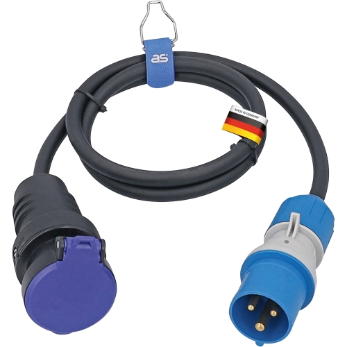 Produžni kabel CEE 1,5 m crni CH 762483