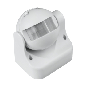 Senzor pokreta PIR 180° bijeli IP44 DPM MS001