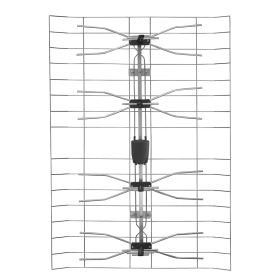 DVB-T / DVB-T2 mrežasta antena, VHF/UHF, pojačalo, 35 dB, folija DPM HN15ECO
