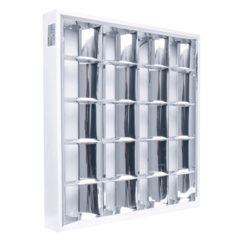 Svijetli raster N/Ž 600x600, 4 x 18 W, IP20, GERMINA DPM GW-0052