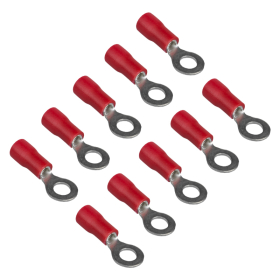Izolirani prstenasti konektor, M4, 1 mm2, crveni, 10 kom. DPM BMR3-0100-M4