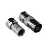 Adapter F utikač - TV utičnica - F utikač DPM BMJ11F Adapter F utikač - TV utičnica - F utikač DPM BMJ11F