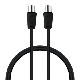 Kabel TV-VIDEO, 1,5m, crni DPM BMF01B