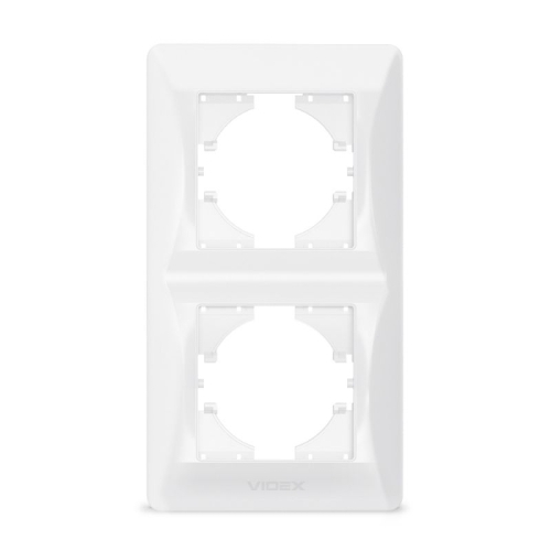 Okvir dvostruki vertikalni bijelo VIDEX BINERA 