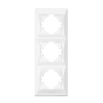 Okvir trostruki vertikalni bijelo VIDEX BINERA 