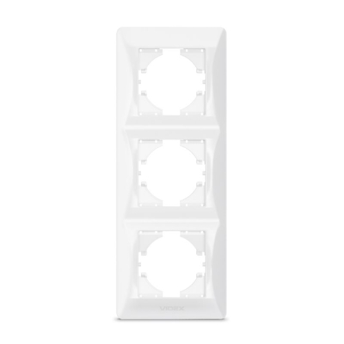 Okvir trostruki vertikalni bijelo VIDEX BINERA 