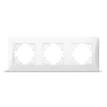 Okvir trostruki horizontalni bijelo VIDEX BINERA 