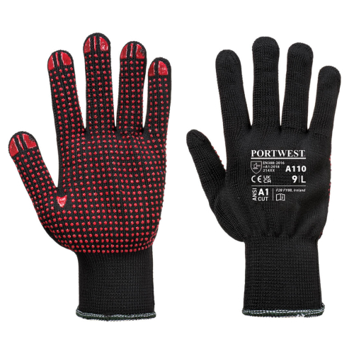 Rukavica Polka Dot Crna XS PORTWEST A110BKRXS