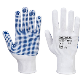 Rukavica Polka Dot White/Blue M PORTWEST A110WBRM