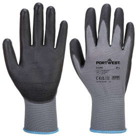Rukavica PU Palm Siva/Crna XS PORTWEST A120G8RXS