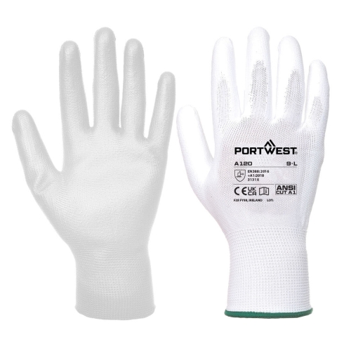 Rukavica PU Palm White XXS PORTWEST A120WHRXXS