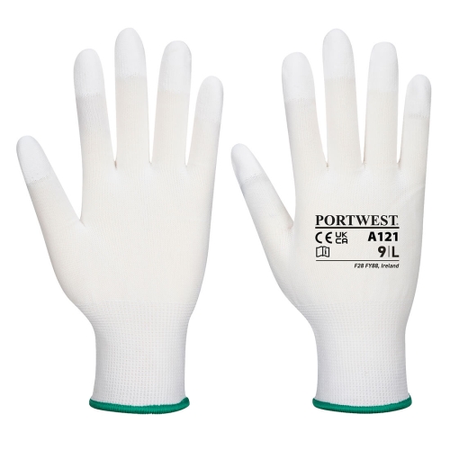 Rukavica PU Fingertip White S PORTWEST A121WHRS