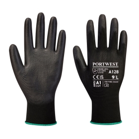 Rukavica PU Palm Latex Free (Maloprodajno pakiranje) Crna XXL PORTWEST A128K8RXXL