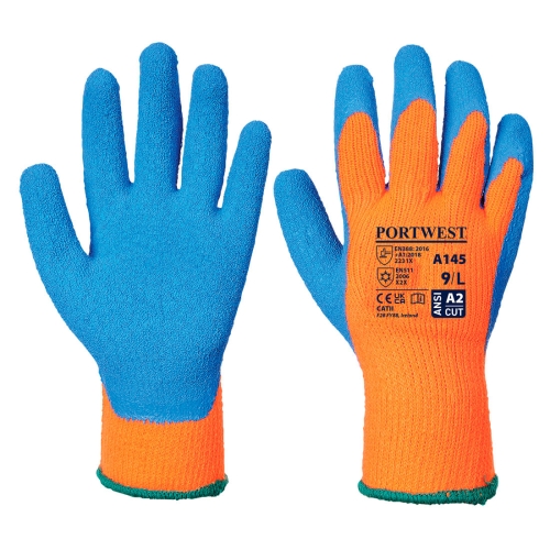 Rukavica Cold Grip Narančasta/Plava XXL PORTWEST A145OBLXXL
