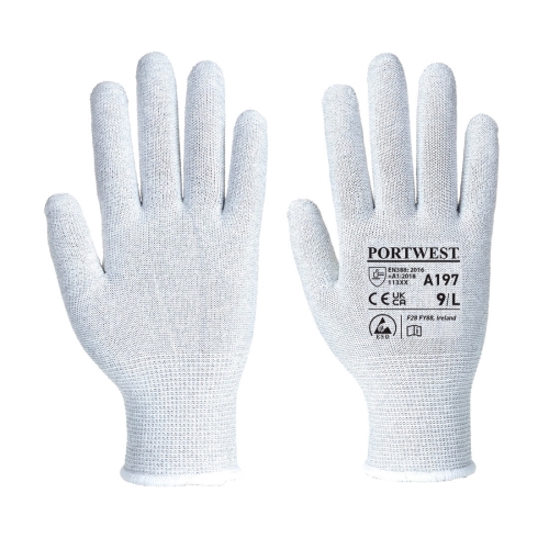 Rukavica Antistatic Shell Siva L PORTWEST A197GRRL