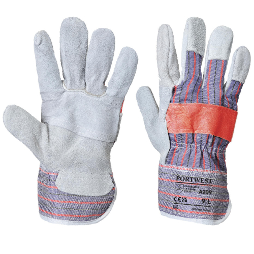 Rukavica Classic Canadian Rigger Siva XL PORTWEST A209GRRXL