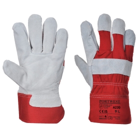 Rukavica Premium Chrome Rigger Crvena L PORTWEST A220RERL